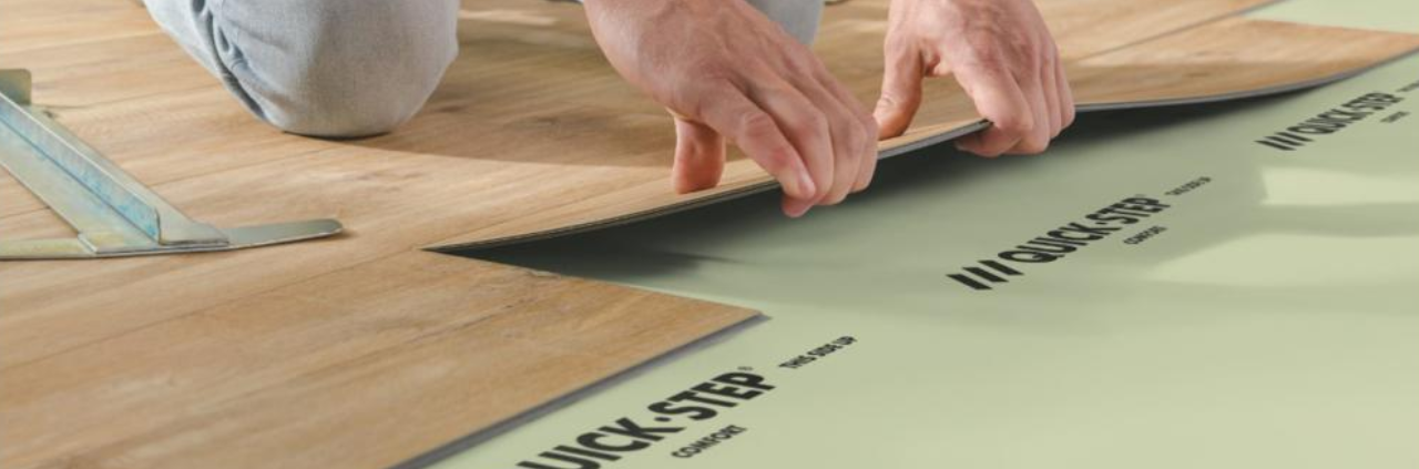 Shop jouw ondervloer voor Quick-Step PVC op merkvloerenwinkel.nl!