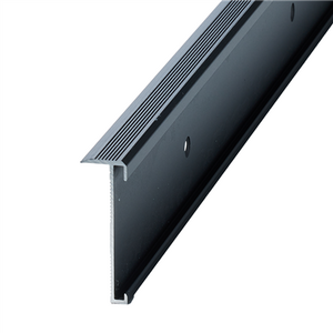 Co-pro - Trapprofielset PVC Zwart 130cm - doos bevat 4 stuks