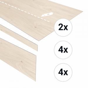 Douwes Dekker - PVC complete traptreden set Cheesecake 152,4cm (PVC)