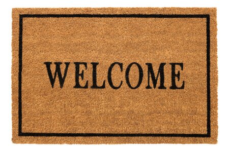 E-Coco Welcome Border 40x60