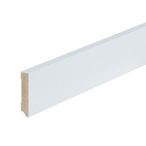 Gelakte plint 70x15 - Amsterdam extra wit RAL 9016