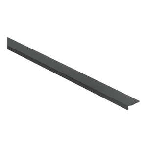 Hoeklijnprof zelfklevend 4mm tbv PVC klik zwart - 2,5 mtr. - afbeelding 1