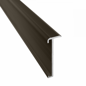 Küberit  - Trapneusprofiel 845 brons 14x43mm t.b.v. 2-3mm PVC - 300cm