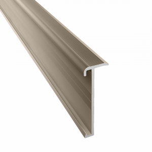 Küberit - Trapneusprofiel 845 Zand 14x43mm t.b.v. 2-3mm PVC - 300cm - afbeelding 1