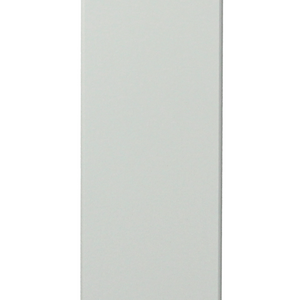 MDF Moderne architraaf 70x12 wit voorgelakt RAL9010 - lengte 270cm - afbeelding 1