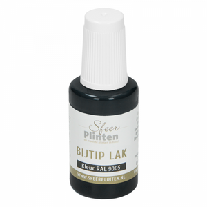 Sfeerplinten bij-tip-lak RAL9005 - 20ml