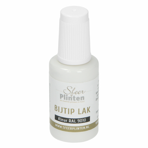 Sfeerplinten bij-tip-lak RAL9010 - 20ml - afbeelding 3