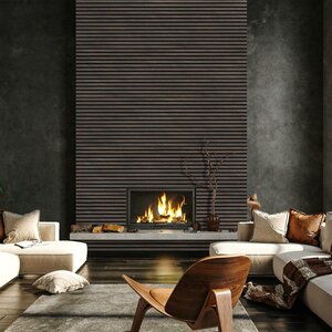 Silentlines lattenwand koper - 2600x526x22mm - afbeelding 1