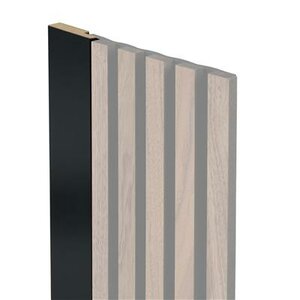 Silentlines mdf gelakt hoekprofiel 2600x70x18mm