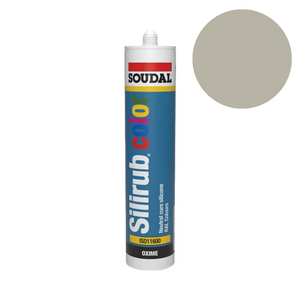 Soudal - Siliconenkit RAL7032 kiezelgrijs 300 ml - afbeelding 1