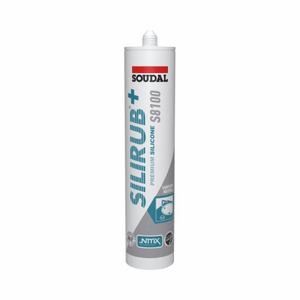 Soudal - Siliconenkit Transparant grijs/trijs 300 ml