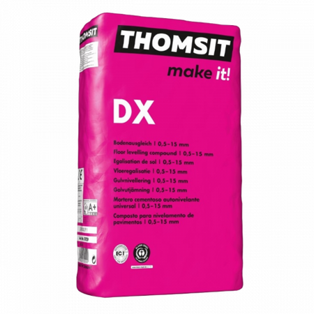 Thomsit egalisatie DX (PVC/parket) 25 kg