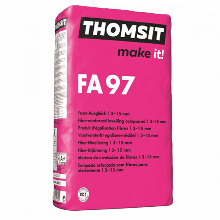 Thomsit FA97 vezelversterkt egaliseermiddel 25 kg