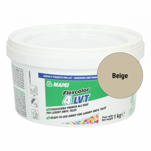 Voegpasta PVC vloeren 1kg beige