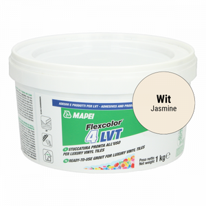 Voegpasta PVC vloeren 1kg wit jasmine